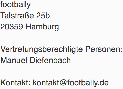 Daten Verantwortlicher